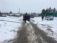 В Самарской области водитель грузовика оставил без газа жителей села