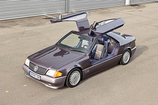«Крылатое» купе на базе Mercedes-Benz C124 продадут на элитном аукционе