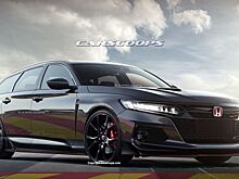 Honda Accord Type-R в кузове универсал замечен на тестах