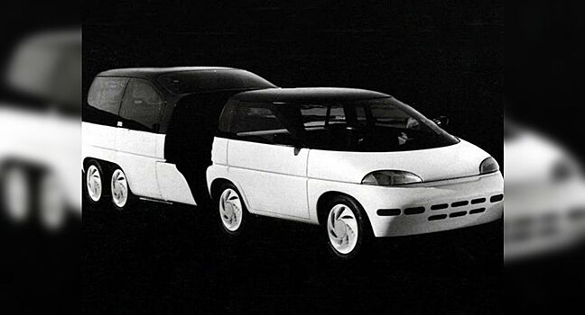 Plymouth Voyager — минивэн из двух частей
