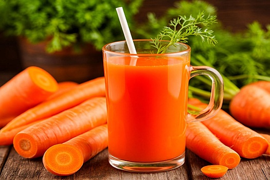 Россиян предупредили о вреде злоупотребления морковным соком