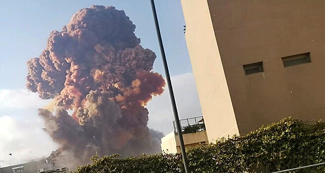 Взрыв в Бейруте стал одним из мощнейших взрывов в истории
