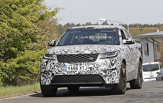 "Заряженный" Range Rover Velar SVR выехал на тесты