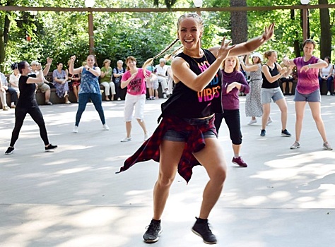 Занятия Zumba fitness — теперь в парке «Садовники»