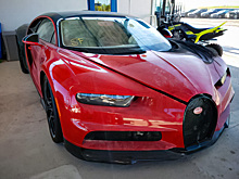 Сгоревший Bugatti Chiron продают за 25 миллионов рублей