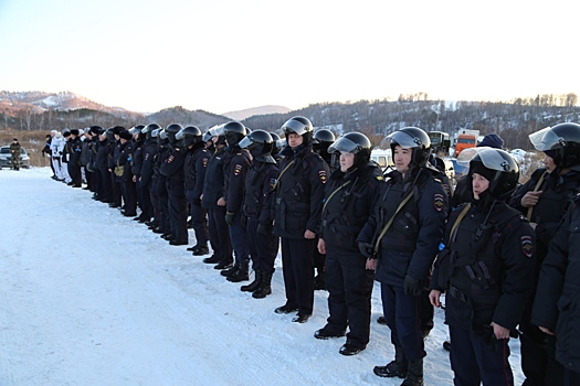 МВД по Республике Алтай проведены плановые командно-штабные учения по пресечению деятельности банды