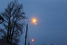 Ветер повалил два фонаря на проезжую часть в Чехове