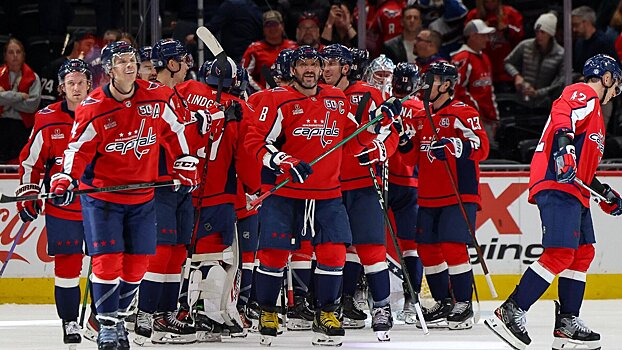 «Вашингтон» выиграл 5 матчей подряд в НХЛ