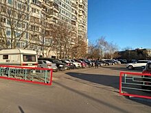Бесплатную парковку оборудовали на месте объекта самостроя в Солнцево