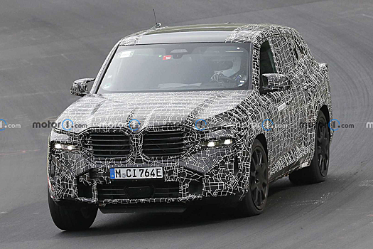 Появились новые фотографии топового BMW XM