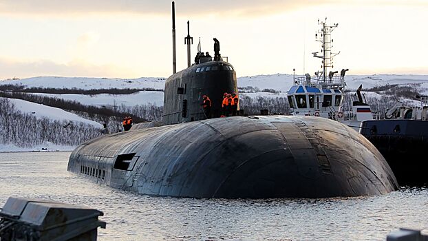 Атомный подводный крейсер «Генералиссимус Суворов» завершил испытания в Белом море