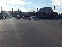 В Михайловке при столкновении двух автомобилей пострадала пенсионерка