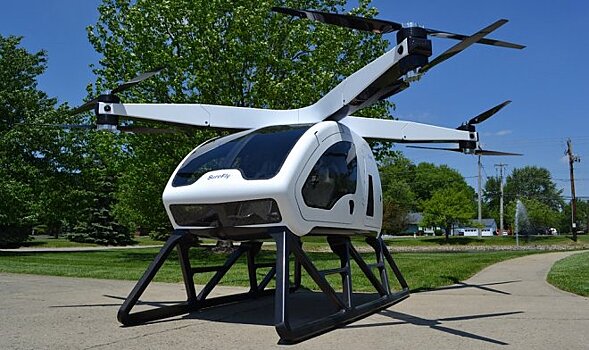 На выставке CES посетителей будет возить пассажирский дрон Workhorse
