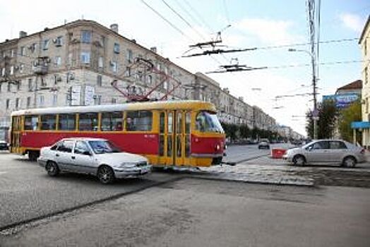 Трамваи №13 временно изменили маршрут в Волгограде