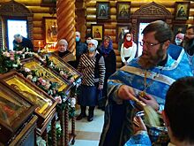 Новая икона Григория Чудотворца освящена в  храме Всех Преподобных Отцев Киево-Печерских