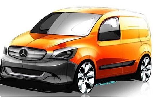 Renault примет участие в разработке Mercedes Citan