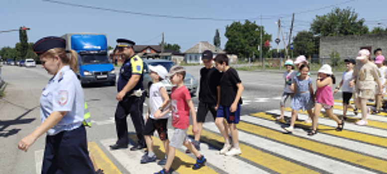 ЮИДовцы вместе с полицейскими Ардонского района Северной Осетии провели акцию «Пешеход – на переход!»