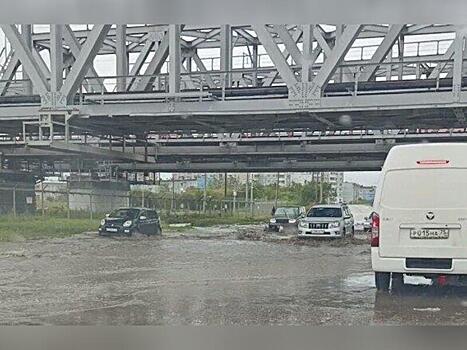 Проезд под мостом на Лазо закроют