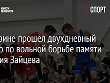 В Тихвине прошел двухдневный турнир по вольной борьбе памяти Василия Зайцева