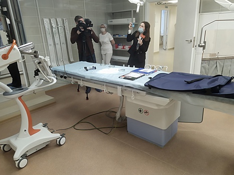 В Курской городской клинической больнице появился новый ангиограф