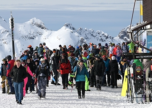В отелях на российских горнолыжных курортах на Новый год мест нет