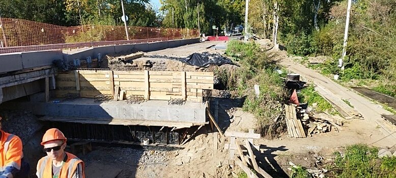 Ремонт моста на Павла Корчагина выполнен на 60%