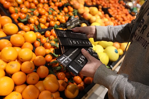 Перед Новым годом цены на мандарины начали снижаться