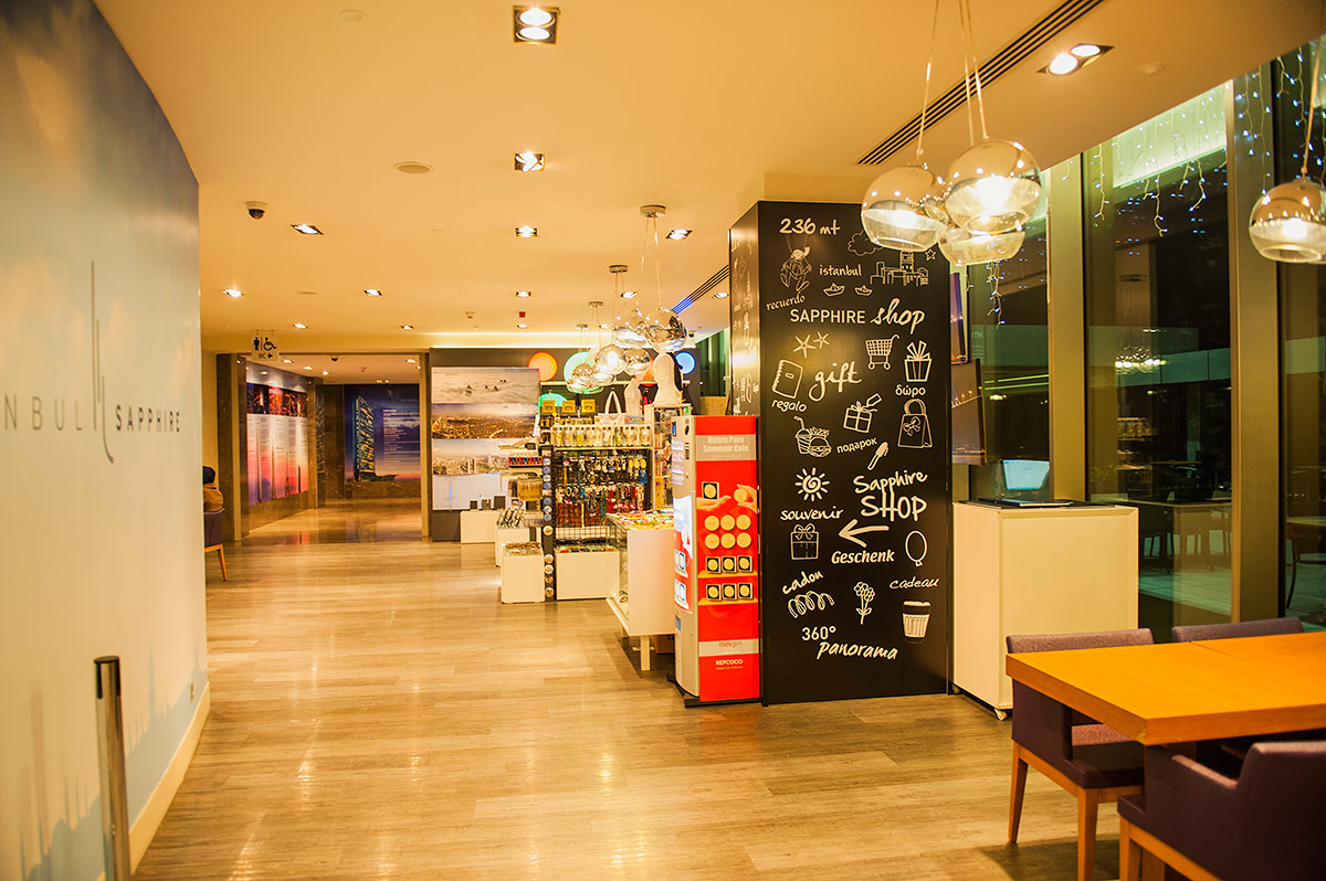 Небоскреб Istanbul Sapphire, Стамбул, Турция, Ближний Восток