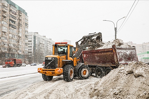 В Петербурге за зиму вывезли 25 тысяч самосвалов снега
