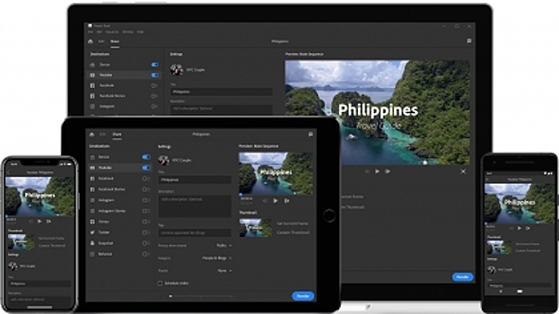 Adobe анонсирует новый видеоредактор «все-в-одном»