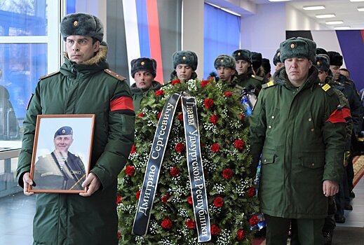 В Глазове простились с погибшим на Украине гвардии старшим сержантом Дмитрием Булдаковым