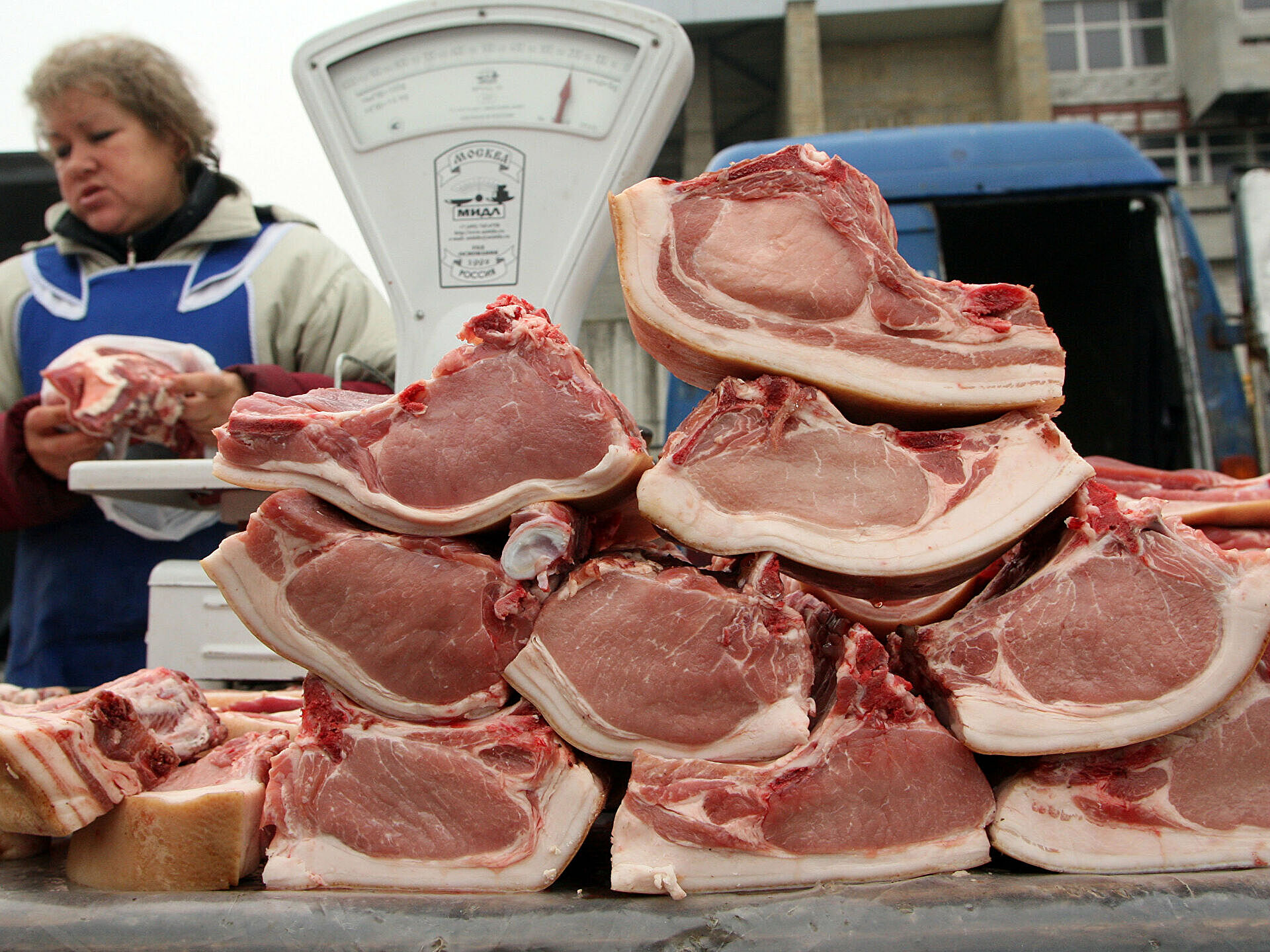 В России произошел обвал цен на свинину