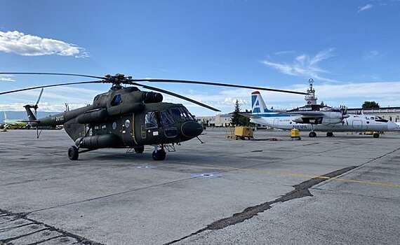 Казанский вертолетный завод доставил Ми-8 на Камчатку