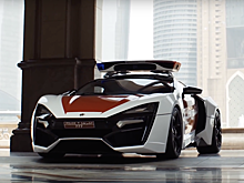 Самый необычный автомобиль дубайской полиции