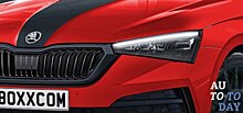 Роскошный Skoda Scala RS показан в рендерах