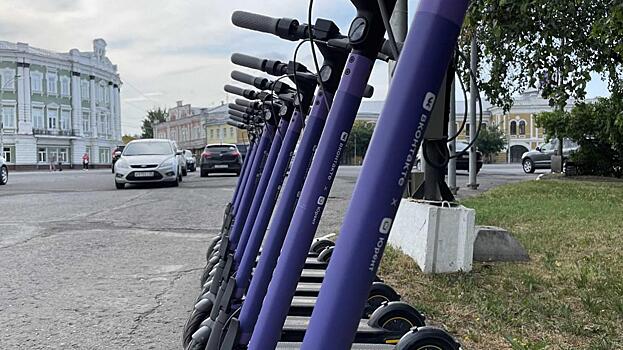 Шеринг электросамокатов появился в Вологде