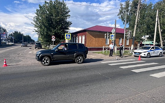 В Шацке водитель Lada Niva сбил 11-летнего велосипедиста