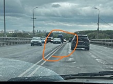 В Рязани на Солотчинском мосту произошло второе ДТП за день