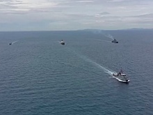 Корабли ТОФ отработали маневрирование и обмен сигналами у берегов Таиланда