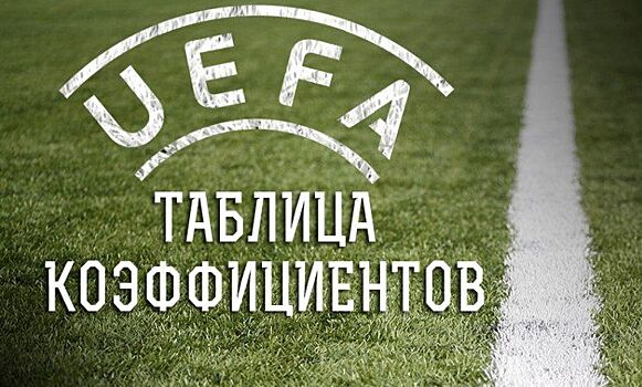 Россия показала худший за 17 лет результат в таблице коэффициентов УЕФА