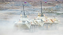 На российской военной технике заметили новый символ