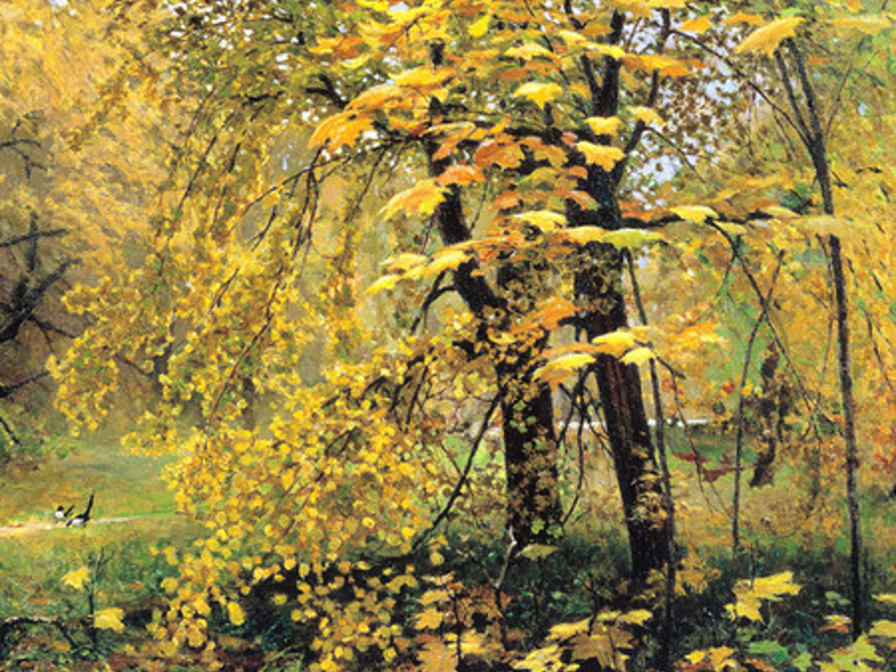 Сочинение по картине Остроухова Золотая осень для 2-го класса -  Рамблер/финансы
