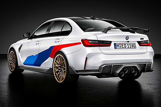 Новые BMW M3 и M4 получили детали из каталога M Performance