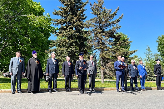 В Москве на Поклонной горе прошла церемония памяти и скорби