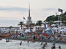 Пляжи Сочи снова открылись для купания после непогоды