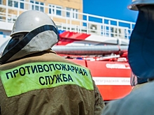 В Волгоградской области вечером сгорел грузовик: есть пострадавший