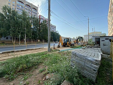 В районе Трансагентства гранитные бордюры не будут менять на бетонные