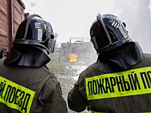 Пожарные поезда Красноярской железной дороги готовы прийти на помощь жителям 40 муниципальных районов Сибири