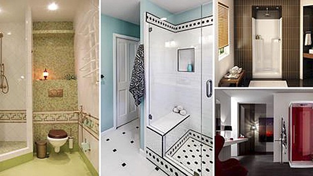 20 идей оформления ванной комнаты с душевой кабинкой