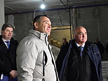 Сергей Ситников в ходе рабочей поездки посетил  строительство 5-звездочного отеля